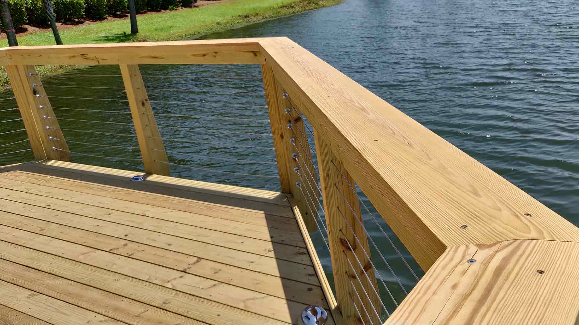 Covered dock and boat lift
