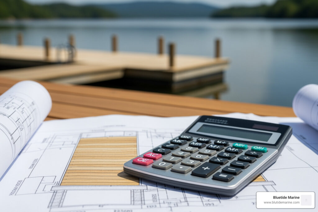 dock cost calculator