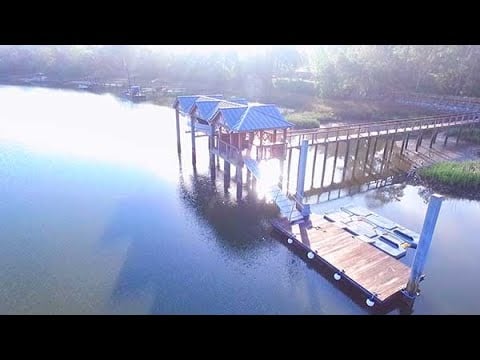 Spillway Dock — Dock construction by BluTide Marine Construction
