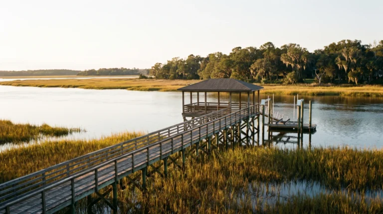 Daniel Island and Wando River Dock Construction: Building on Deep Water and Deep Marsh